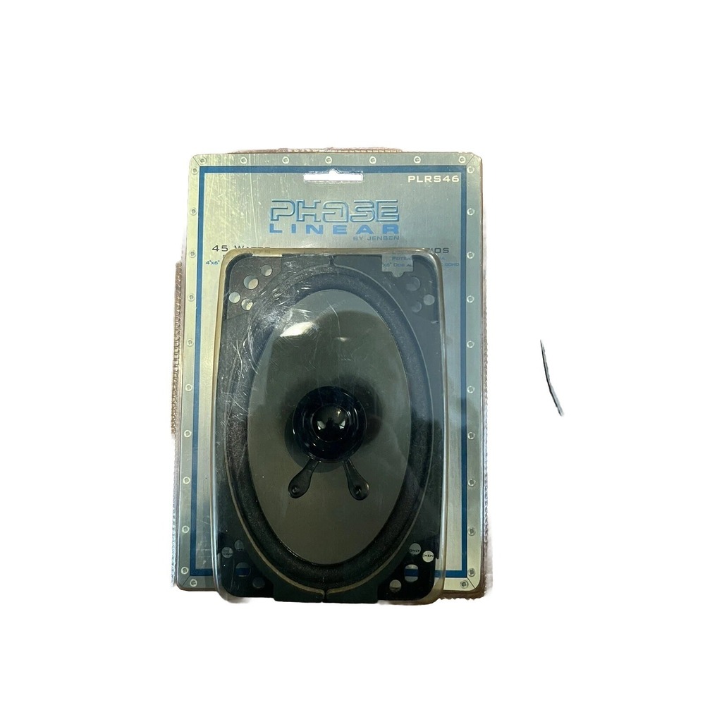 NEW Phase Linear 4"x6" Dual Cone‎ Speaker PLRS46 45 Watts by Jensen